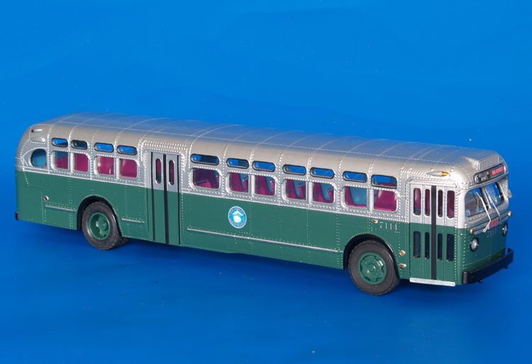 1957 GM TDH-5106 (New York City Transit Authority 7000-7208 series).